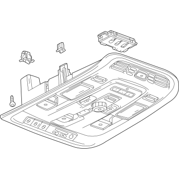 GM 84931112 Overhead Console