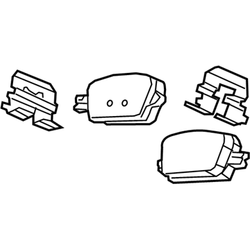 2022 Chevy Malibu Brake Pad - 23411909