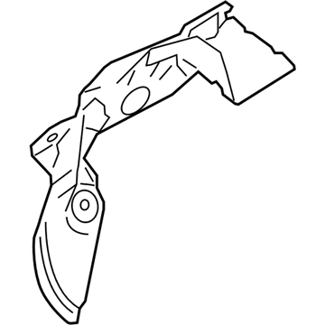 GM 84038679 Heat Shield, Driver Side