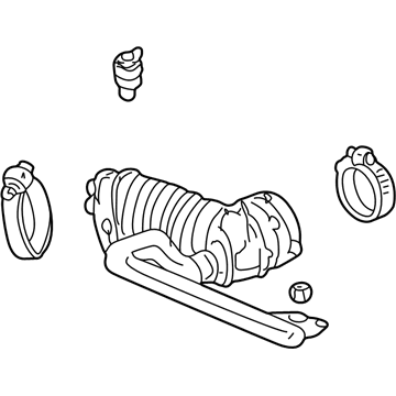 GMC C3500 Air Intake Coupling - 25165743
