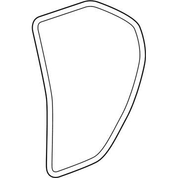 2017 GMC Terrain Door Seal - 23282068