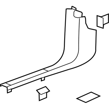 GM 22795460 Cowl Trim, Front Driver Side