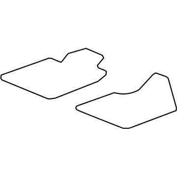 GM 19300455 Floor Mat, Front