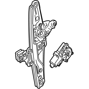Cadillac CT5 Window Regulator - 84943605