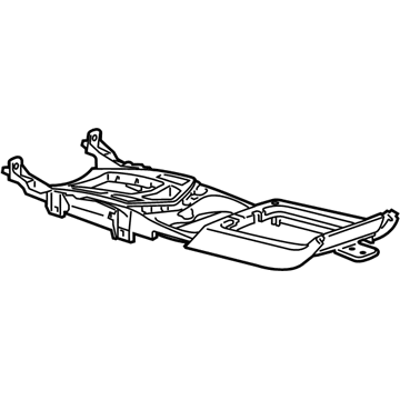 GM 22857176 Upper Trim Panel, Black