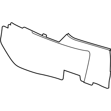 GM 22800470 Side Trim, Driver Side