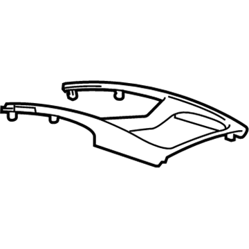 GM 20825492 Applique, Front