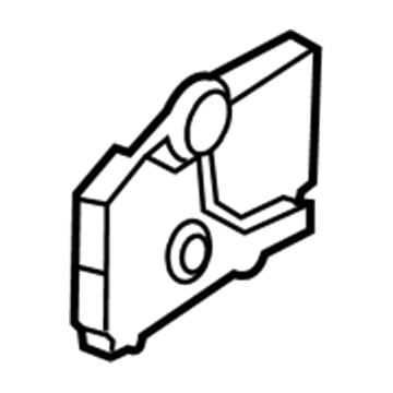 GM 19317547 Pad, Front Passenger Side