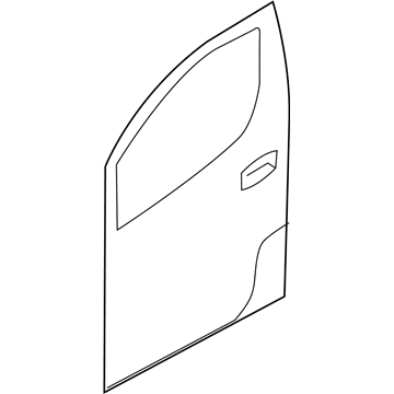GM 19317123 Outer Panel, Front Passenger Side