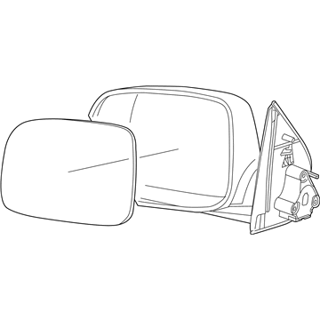 Chevy Side View Mirrors - 15246905