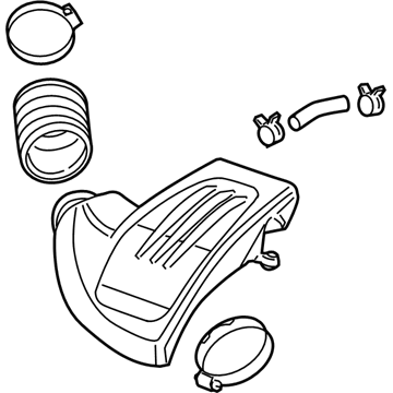 Chevy Cobalt Air Hose - 25793362