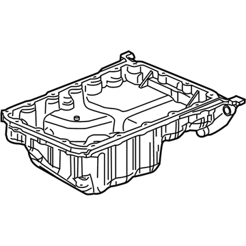 Saturn Vue Oil Pan - 12582338