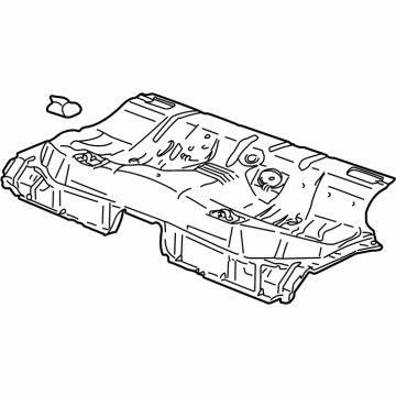 Saturn LW2 Floor Pan - 22687889