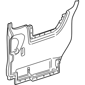 Pontiac 10306728 Door Trim Panel