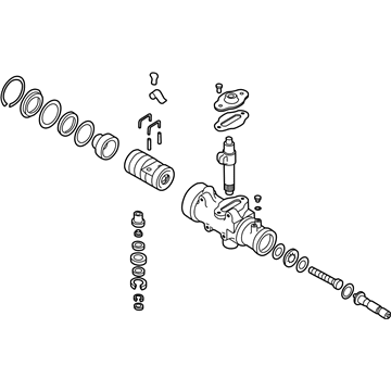 2000 Chevy S10 Rack And Pinion - 19330480