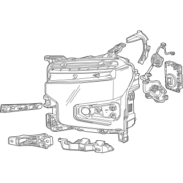 Chevy Headlight - 87828580