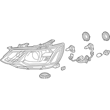 Chevy Sonic Headlight - 42703393
