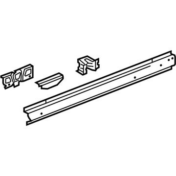 Chevy 20845930 Rocker Reinforcement
