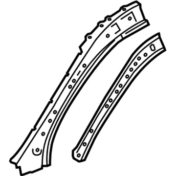 Chevy 23135920 Inner Windshield Pillar