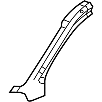 Chevy 22940801 Windshield Pillar Reinforcement