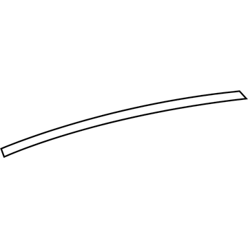 GM 84205393 Reveal Molding, Rear Driver Side