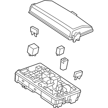 GM 84400046 Fuse & Relay Box, Front