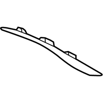 GM 13426140 Rail Cover, Top Driver Side