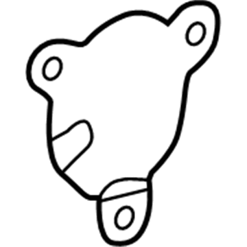 GM 23266341 Plate, Front Passenger Side