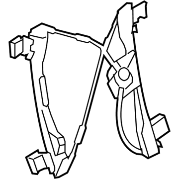 Saturn 25943967 Window Regulator
