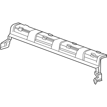 GM 84126418 Upper Baffle