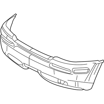 Oldsmobile Bravada Bumper - 88937035