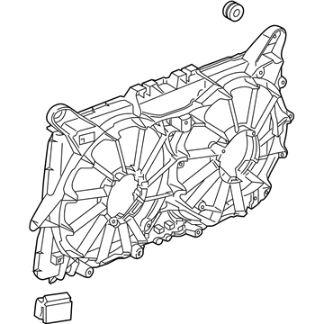 Chevy Silverado 1500 Fan Shroud - 23420530