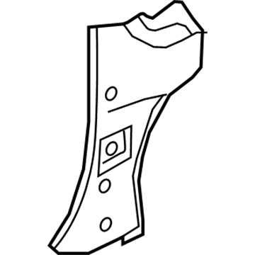GM 19316834 Trim Cover, Rear Passenger Side