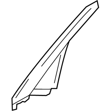 Chevy 19316823 Windshield Pillar Trim