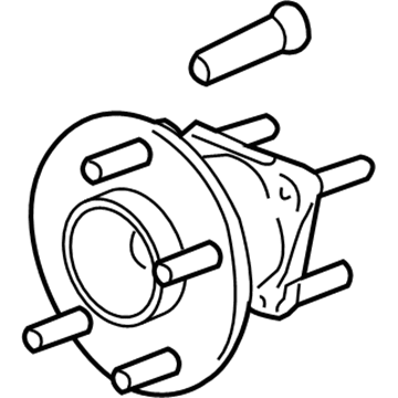 Pontiac 10345966 Hub & Bearing