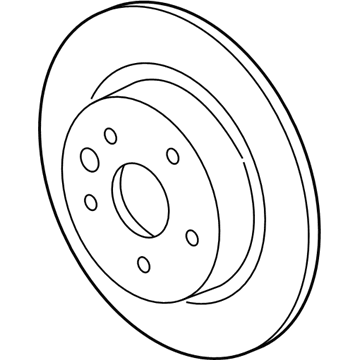 GM 13544245 Rotor, Rear