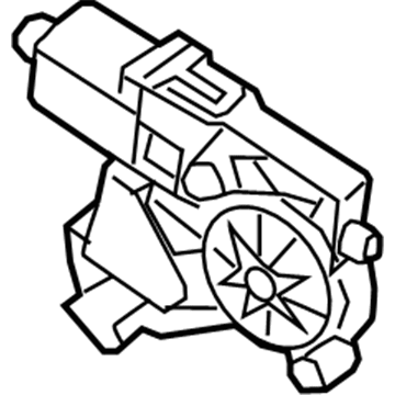 2022 Chevy Camaro Window Motor - 84480447
