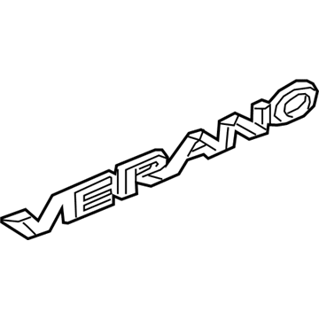 Buick 20913790 Nameplate