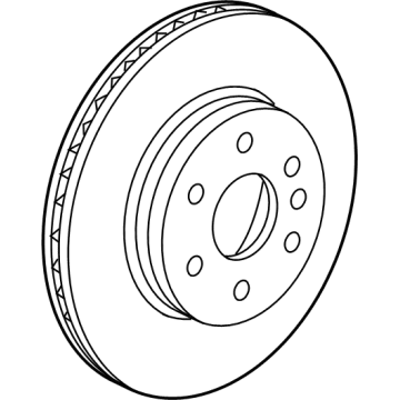 GMC Brake Disc - 13549409