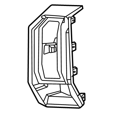 GM 85660156 Trim Bezel, Front Driver Side