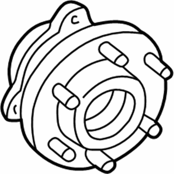 Chevy C2500 Wheel Hub - 15991990