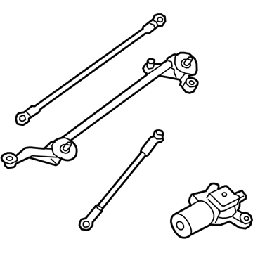 Chevy Wiper Pivot - 19316477