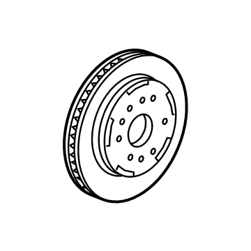 Chevy Suburban Brake Disc - 87842411
