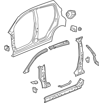 GM 42562919 Uniside Assembly, Outer Driver Side