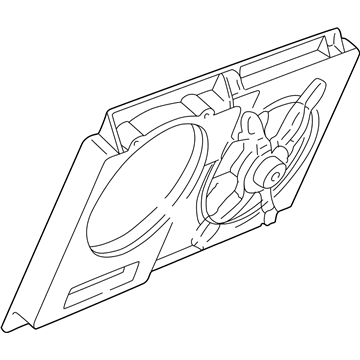Pontiac Firebird Fan Shroud - 22125220