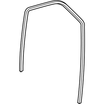 Buick 10294035 Run Weatherstrip