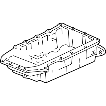 Chevy 24576443 Oil Pan