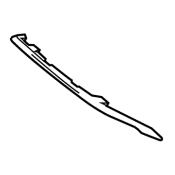 GM 20823993 Filler Molding, Driver Side