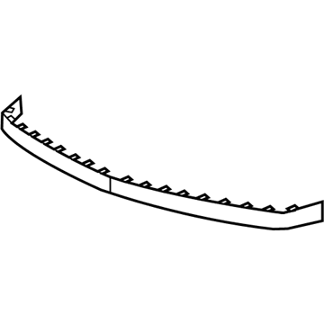 GM 15272090 Air Deflector, Front Lower