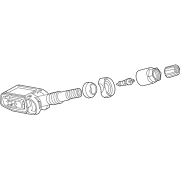 Cadillac ATS TPMS Sensor - 13540598
